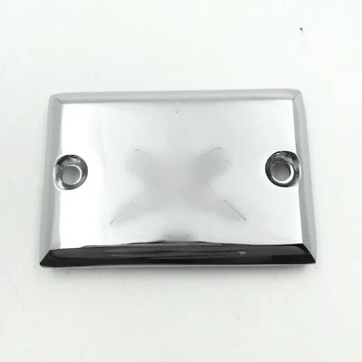 Chrome Brake Fluid Reservoir Cap Cover For Yamaha Virago 750/ Virago 1000 - Image 1 of 4