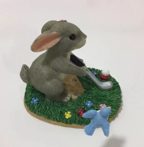 Charming Tails KEEP YOUR EYE ON THE BIRDIE 87/803 Ltd Ed Rabbit Golf Club - Picture 1 of 4