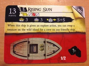Pirates Rise of the Fiends #031 Rising Sun Pocketmodel CSG No Como Nuevo-Como Nuevo - Imagen 1 de 1