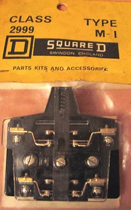STARTERS RELAY D CLASS 299 TYPE M - 1 AUXILIARY CONTACTORS ENGINEERING - Picture 1 of 2