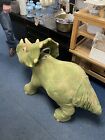 Kota The Triceratops Interactive Ride-on Sounds By Playskool Excellent Condition