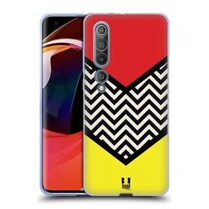 HEAD CASE DESIGNS COLOUR BLOCK CHEVRON SOFT GEL CASE FOR XIAOMI PHONES - Picture 1 of 17