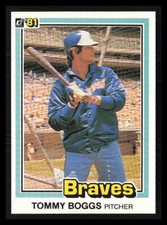 Tommy Boggs 1981 Donruss #597  Atlanta Braves