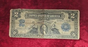 1899 $2 Silver Certificate FR#251 Vernon Treat - Picture 1 of 2