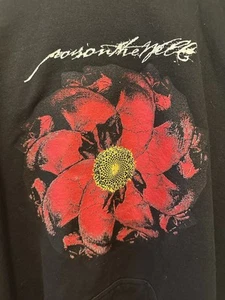 POISON THE WELL FLOWER SKULL HOODIE VINTAGE (2001/2002) - Picture 1 of 6