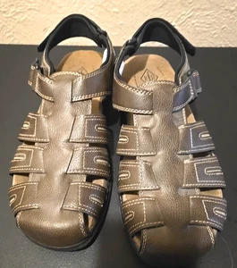 Sandalias de pescador St. John's Bay SJB Cast CT Bun marrón para hombre talla 12 - Imagen 1 de 4