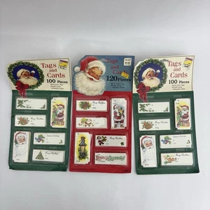 Vintage NOS Weihnachten Geschenkanhänger Geschenke Urlaub 320 insgesamt 80er Jahre - Bild 1 von 11