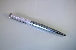 Swarovski Crystalline Ballpoint Pen silver tone - Picture 1 of 2