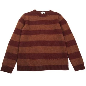 Yohji Yamamoto POUR HOMME Embroidery Stripe Knit Sweater Size 3(K-157131) - Picture 1 of 11