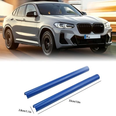 Grill Bar V Brace Front Grille Trim Strip Cover For BMW X3 X4 X5 F25 G01 G02 G05 Foto 1 de 4