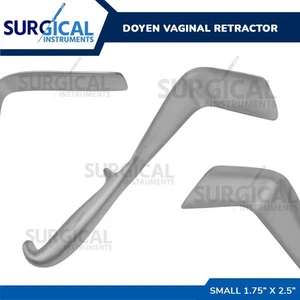 Retrattore Vaginale Doyen Lama 9" Misura 1,75" X 2,50" Acciaio Inox Grado Tedesco - Foto 1 di 8
