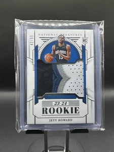 PARCHE DE NOVATO JETT HOWARD 2023-24 TESOROS NACIONALES PRIME MAGIC RC/99 4 colores - Imagen 1 de 2