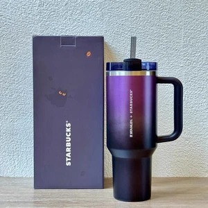 Starbucks x Stanley 2025 China Halloween Purple 40oz SS Tumbler - Picture 1 of 5