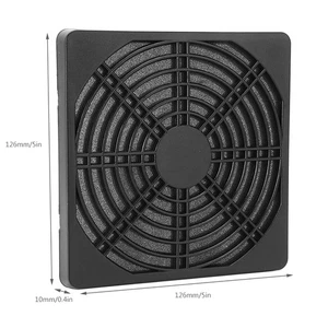 10x Fan Dust Filter Cover Grill PC Computer Chassis Cooler Washable Dustproo NEW - Afbeelding 1 van 12