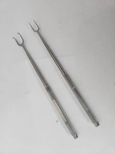2 Joseph Skin Hooks Plastic Dermal Surgical Instruments - Picture 1 of 4