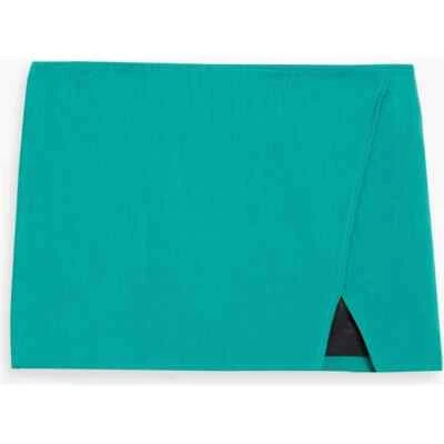 A.L.C новый с Ярлыками Rylee нефрит креп искусственного надежном вырез кромки мини юбка размер 4 Рекомендуемая розничная цена производителя $395 - Изображение 1 из 4