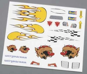 Revell Pinecar Pinewood Derby Dry Transfer Aufkleber B RMXY9620 - Bild 1 von 1
