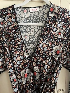 Avoca Floral Wrap Dress Size 16 - Picture 1 of 6