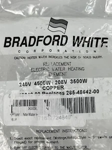 Bradford Bianco 415-48642-00 Kit di elementi riscaldanti (2 elementi - 4500 W, 240 V) - Foto 1 di 6