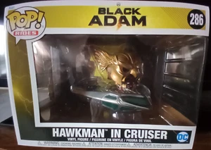 New Unopened DC Comics Funko Pop! Rides Hawkman in Cruiser from Black Adam movie - Picture 1 of 2
