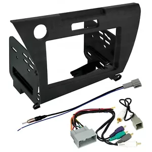 95-7879 Car Stereo Double Din Radio Install Dash Kit & Wires for CRZ CR-Z W/ Amp - Picture 1 of 5