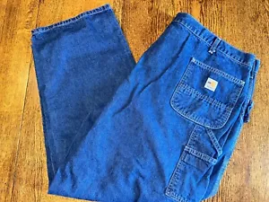 Carhartt FR Jeans Carpenter 48x32 No Stretch Cat 2 Flame Resistant Utility - Picture 1 of 17