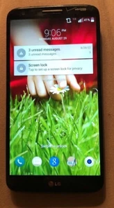 LG G2 VS980 16GB Black Smartphone White (Black) Good Used Bad Touch Screen - Picture 1 of 2