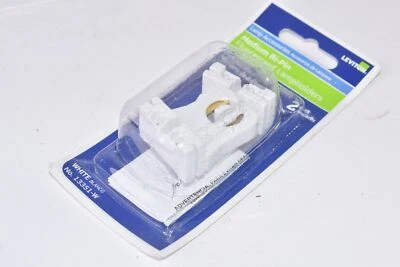 NUEVO Portalámparas Leviton C20-13351-00W 2Ctbipin Lin Foto 1 de 3