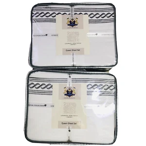 2 PACK Egyptian Comfort 1800 Count 4 Piece Bed Sheet Set Deep Pocket Bed Sheets - Picture 1 of 6