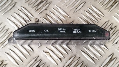 HONDA CBR1000F 1987 1988 87 88 VELOCÍMETRO DIAL SUPERIOR LUCES DE ADVERTENCIA CUBIERTA Foto 1 de 3