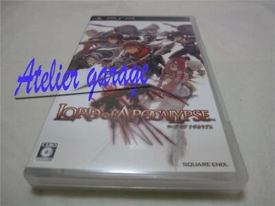 USED SONY Playstation Portable PSP Lord of Apocalypse Japanese Version - Image 1 of 4
