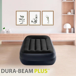 Intex 64122ND, Pillow Rest erhöhtes Luftbett Twin 1 Person - mit eingebauter Pumpe - Bild 1 von 11