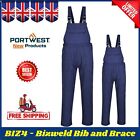 Portwest Bizweld Work Bib and Brace Flame Resistant Welding Safety Overall BIZ4