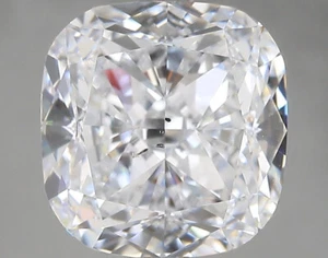 3 CT Cushion Lab Grown Diamond For Engagement Ring - Picture 1 of 2