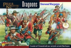 28 mm Juegos de señores de la guerra dragones guerra civil inglesa 30 años guerra lucio y disparo nuevo en caja - Imagen 1 de 4