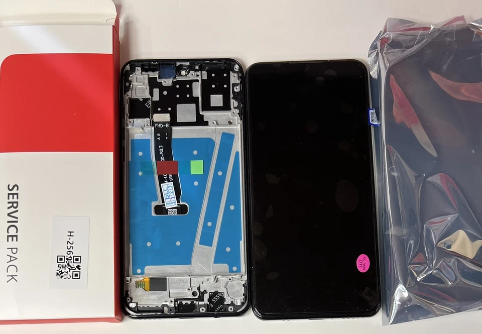 GENUINE ORIGINAL HUAWEI P30 LITE 2019  LCD DISPLAY SCREEN BLACK P30 LITE 2019 - Image 1 of 1