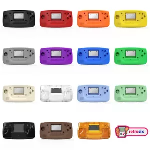 RetroSix Ersatz Gehäuse für SEGA Game Gear GG - Hülle Shell Case ABS Farben - Afbeelding 1 van 16