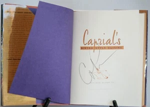 1st Print 1998 Signed Caprial's Bistro Style Cuisine Hardbound Cookbook w/ DJ - Foto 1 di 12