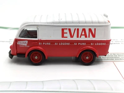 CORGI RENAULT 1000 KG PUBBLICITARIO ACQUA EVIAN  - MODELLINO 1:43 + pagine - Immagine 1 di 4