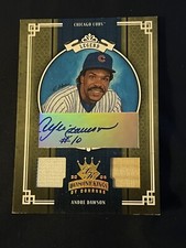2005 Donruss Diamond Kings Andre Dawson Autograph Auto /100 Montreal Expos HOF