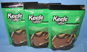 Café descafeinado Keefe, tres paquetes de café instantáneo de 3 oz - Imagen 1 de 5