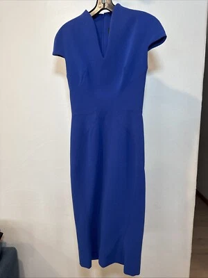 Zac Posen xo Barneys New York Gown Royal Blue Size 2 Dress Foto 1 de 4