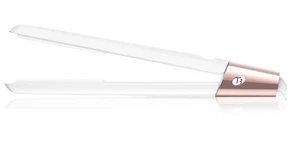 NUEVO Caja Abierta $180 T3 SinglePass 1 Pulgada Luxe Styling Iron Blanco/Oro Rosa - Imagen 1 de 12