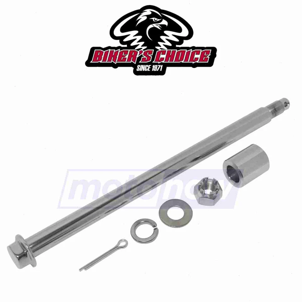 Bikers Choice Rear Axle for 1993-2005 Harley Davidson FXDL Dyna Low Rider - ns Foto 1 de 4