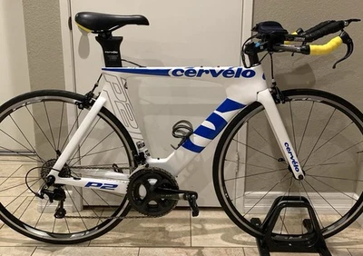 CERVELO P2 2014 Triathlon/TT Carbon Bike 51cm 11 Speed Shimano 105 - Image 1 of 4