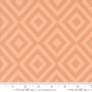 Moda 44" fabric 38147 21 Peach Rainier, Glacier Peaks Geometric, cotton - Picture 1 of 1