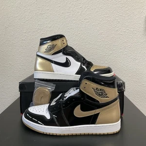 Air Jordan 1 Retro OG NRG High Gold Top 3 Size 9.5 RARE - Picture 1 of 12