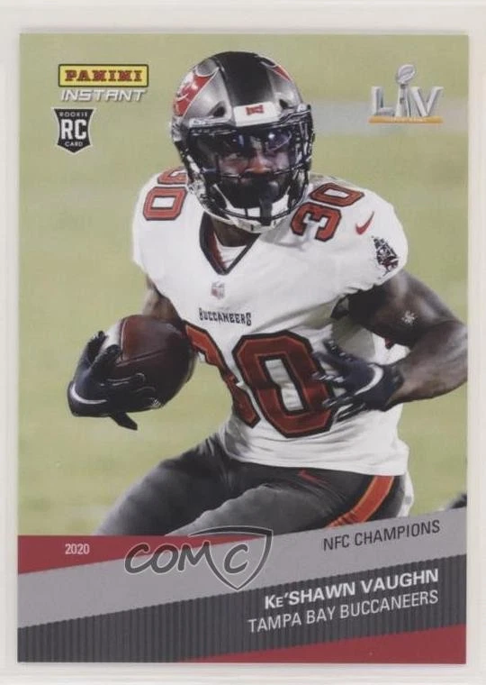 2020 Panini Instant NFL NFC Champions /361 Ke'Shawn Vaughn #216 Rookie RC - Image 1 of 2