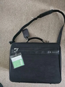 NWT Samsonite Carry On Laptop Tote Overnighter Bag Black - Picture 1 of 14