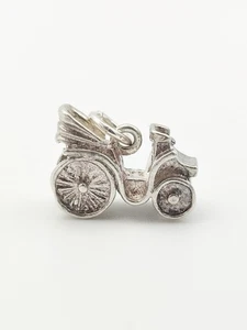 Vintage 925 Sterling Silber Auto Charm Anhänger  - Bild 1 von 3